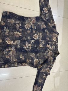 Floral Print Kurta