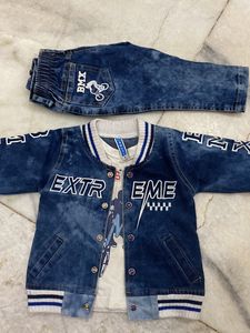 Denim Jacket & Pants Set