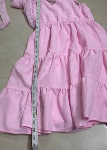 Light Pink Girls Frock(9To10)PRICE DROP