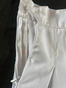 Women's White Pleated Skirt