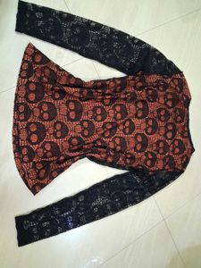 skull punk top
