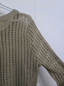 Cropped Knit Top