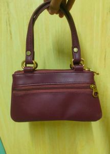 Chic Burgundy Handbag
