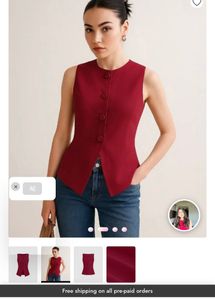 Elegant Women's Sleeveless Blazer
