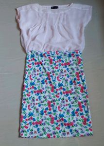 Bodycon Floral Dress