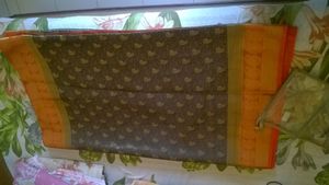 Tissue Silk Bluish Saree