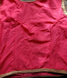 Magenta Pink Festive Embroidered Lehenga