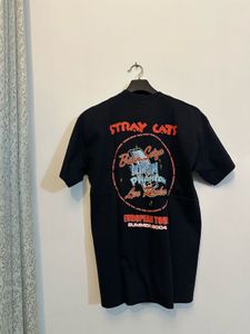 Stray Cats Graphic T-Shirt single stitch