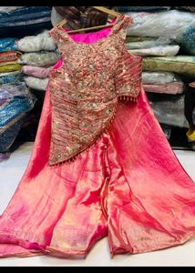 Beautiful Pink Embroidered Lehenga Choli