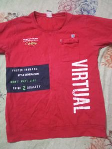 Red Graphic T-Shirt