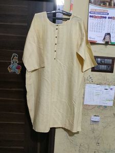 Light Yellow Kurta