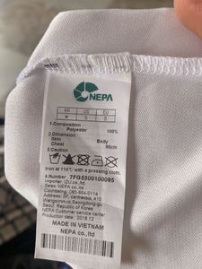 Men's White Nepa T-Shirt