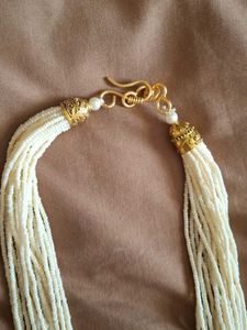 Elegant Beaded Necklace &amp; Earrings Set