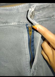 Casual Grey Denim Jeans men co