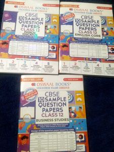 Oswaal Books CBSE Class 12 Sample Papers