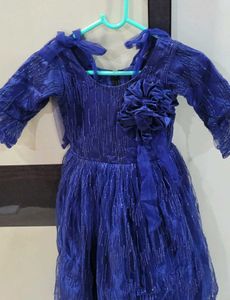 Sparkling Blue Party Dress
