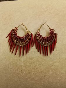 2PAIRS Beautiful Danglers and hoops