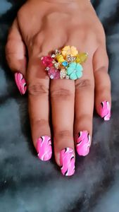 🍃 Cocktail Ring