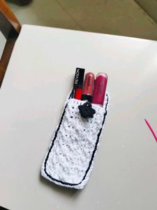 Handmade Crochet stationery Pouch