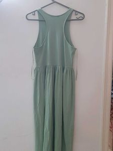 ZARA Light Green Sleeveless Dress