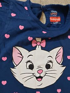 (Set of 3) Babyhug Marie Cat T-Shirts 4-5year