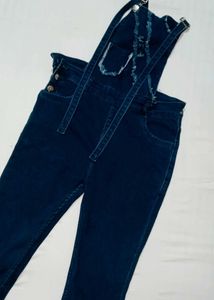 Women's Denim Dungaree Overalls