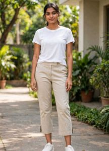 Tommy Hilfiger Women Classic cropped trouser