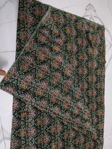Intricate Floral Print Fabric
