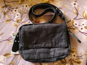 Denim Crossbody Bag
