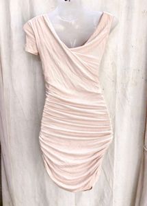 Ruched Bodycon Mini Dress
