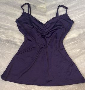 Women's Ruched Spaghetti Strap Camisole