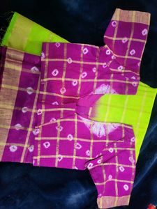 Vibrant Handloom Saree