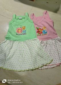 Adorable Floral Baby Dresses (Set of 2)