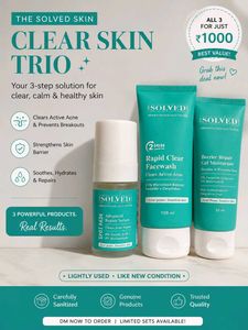 Solved Skincare Set for Acne