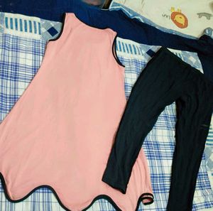 Very Beautiful Cap Top And Leggings
