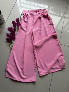 Chic Pink Palazzo Pants