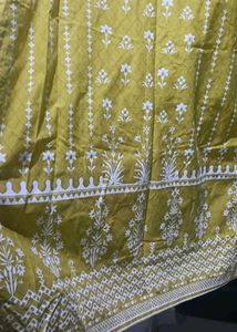 Yellow Kurta Set with plaazo