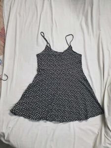 Cute Floral Print Mini Dress