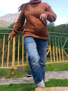Cozy Cable Knit Turtleneck Sweater