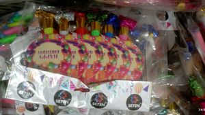 Happy Birthday Party Supplies Set