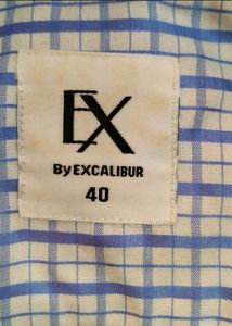 Excalibur Cotton Blended Full Sleeves Shirt