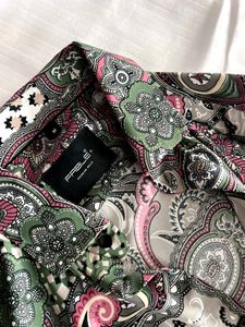 Patterned Long Sleeve Shirt