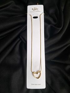 Elegant Heart Pendant Necklace