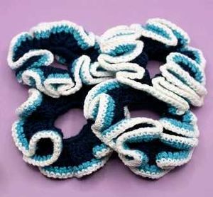 Crocheted Scrunchie