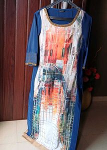 Wishful Navyblue Kurti