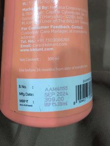 BBLUNT Smoothing Shampoo
