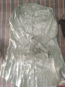 Embellished Collared Shirt