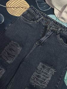 Y2K ribbed jeans