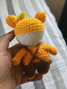 Handmade Crochet Fox Toy
