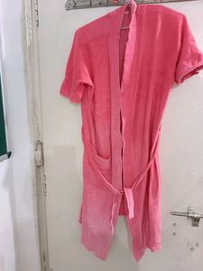 Bath Robe Towel Cotton With Belt